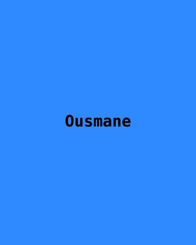 Ousmane Sene